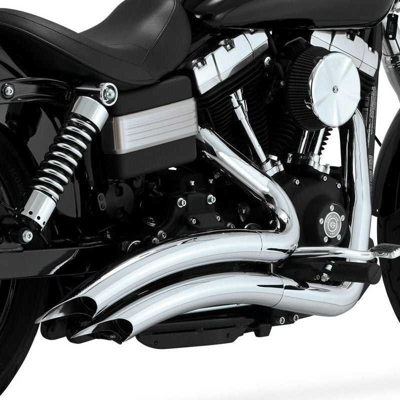 サンダーヘッダー フルエキゾーストマフラー クローム ダイナ 2006