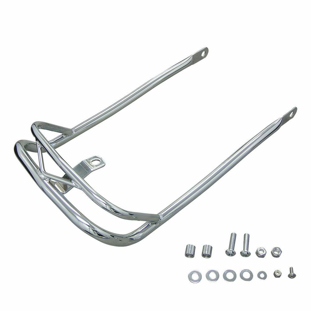 2000～2017 FLST/FLSTC ヘリテイジ リアフェンダーレール クローム