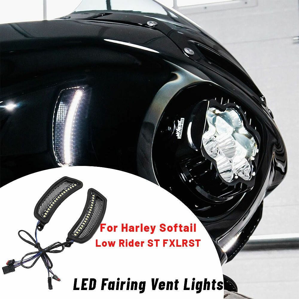 ローライダーST フェアリング サイドベント LEDウインカーライト