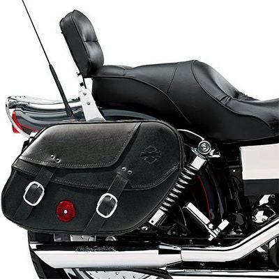 ハーレー、バー＆シールド レザー・サドルバッグ ダイナ用 |ハーレー