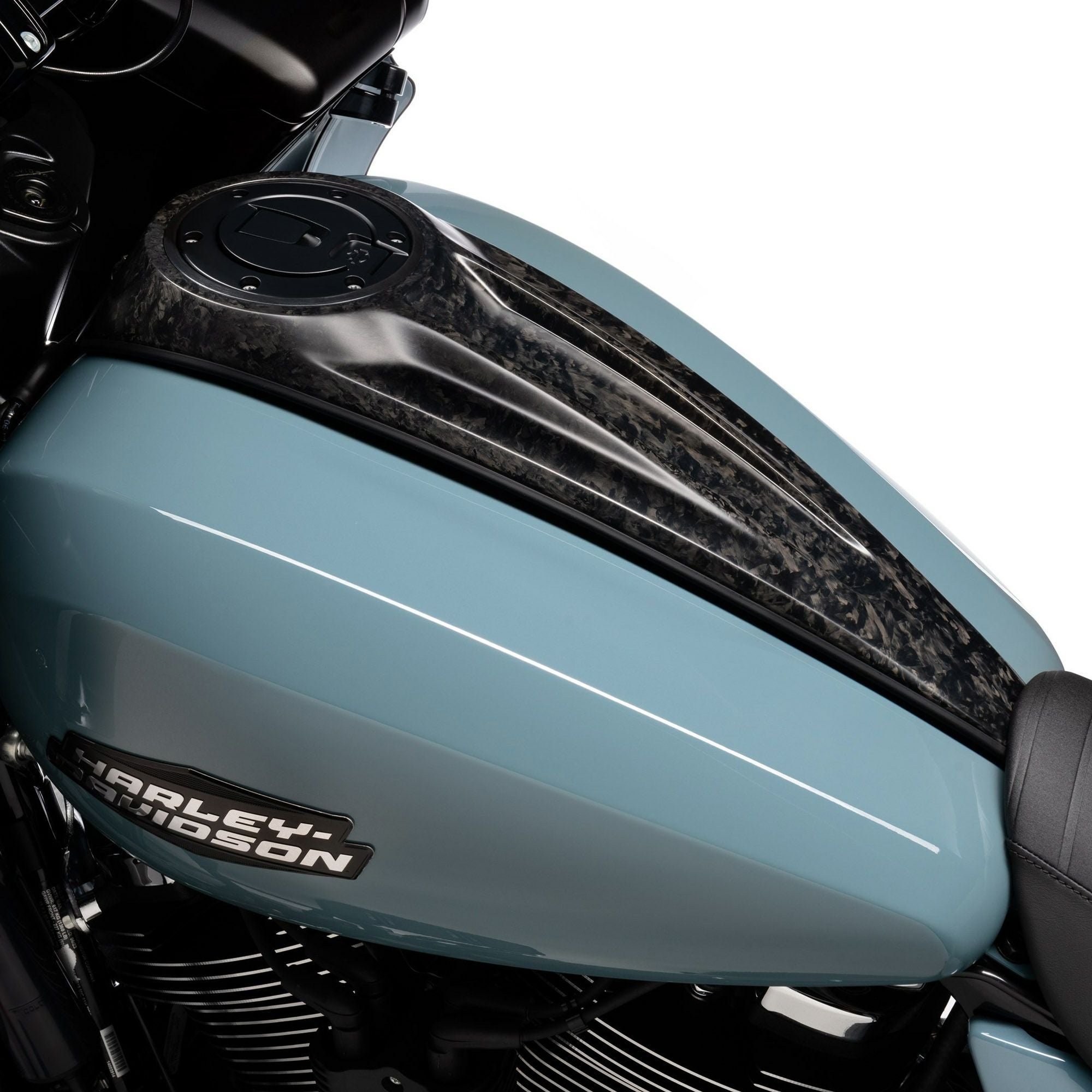 ハーレー純正 フォージドカーボンファイバー タンクコンソール