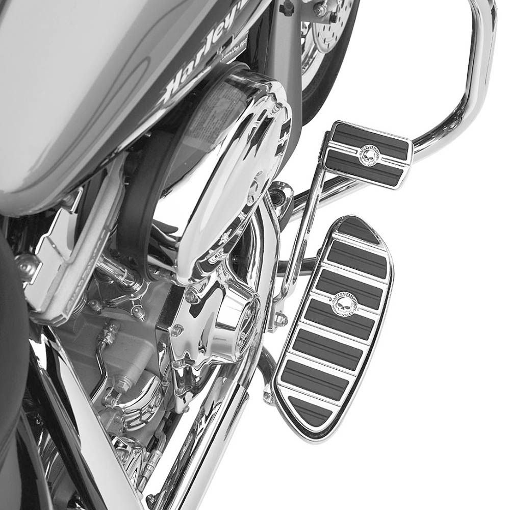 ウィリーG スカル ブレーキペダルパッド - ラージ |ハーレーパーツ専門