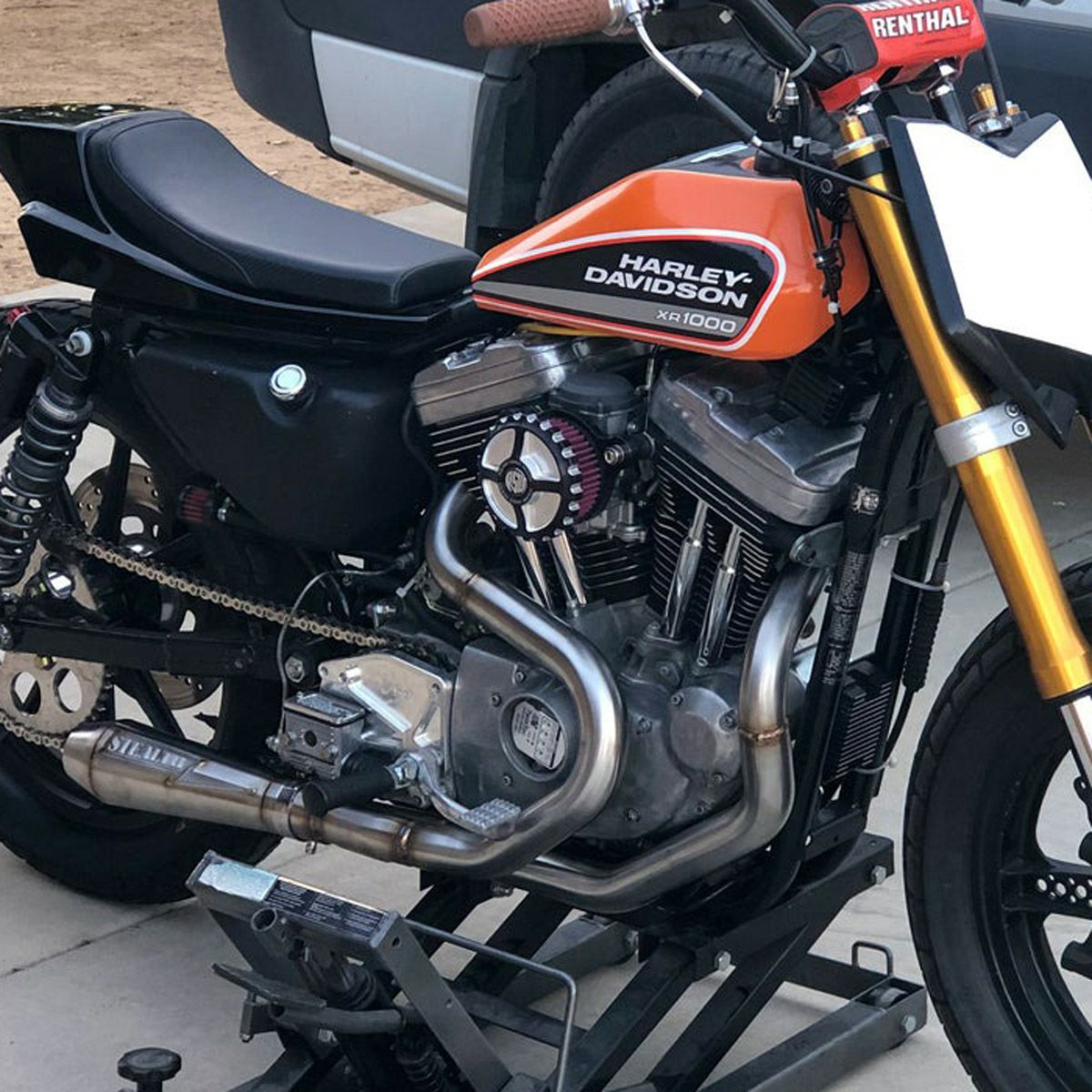 1986～2003 スポーツスター 2-1フルエキゾーストマフラー リバース