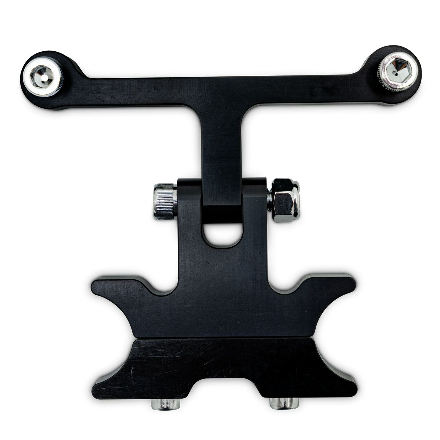 Biltwell アングル付スピードメータークランプ クローム |ハーレー