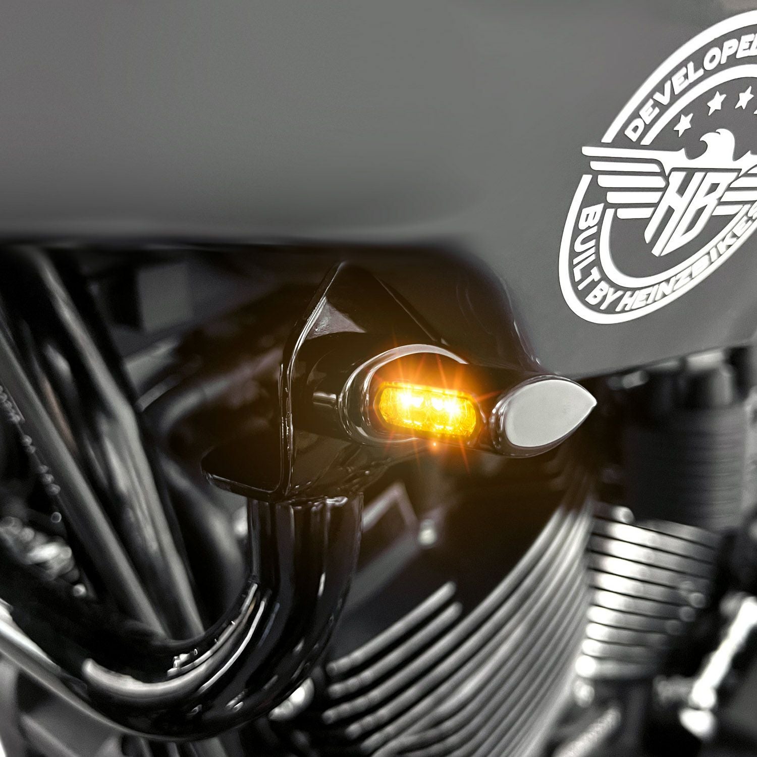 ハーレー、クルーザー、ソフテイル用ライト＆ウインカー