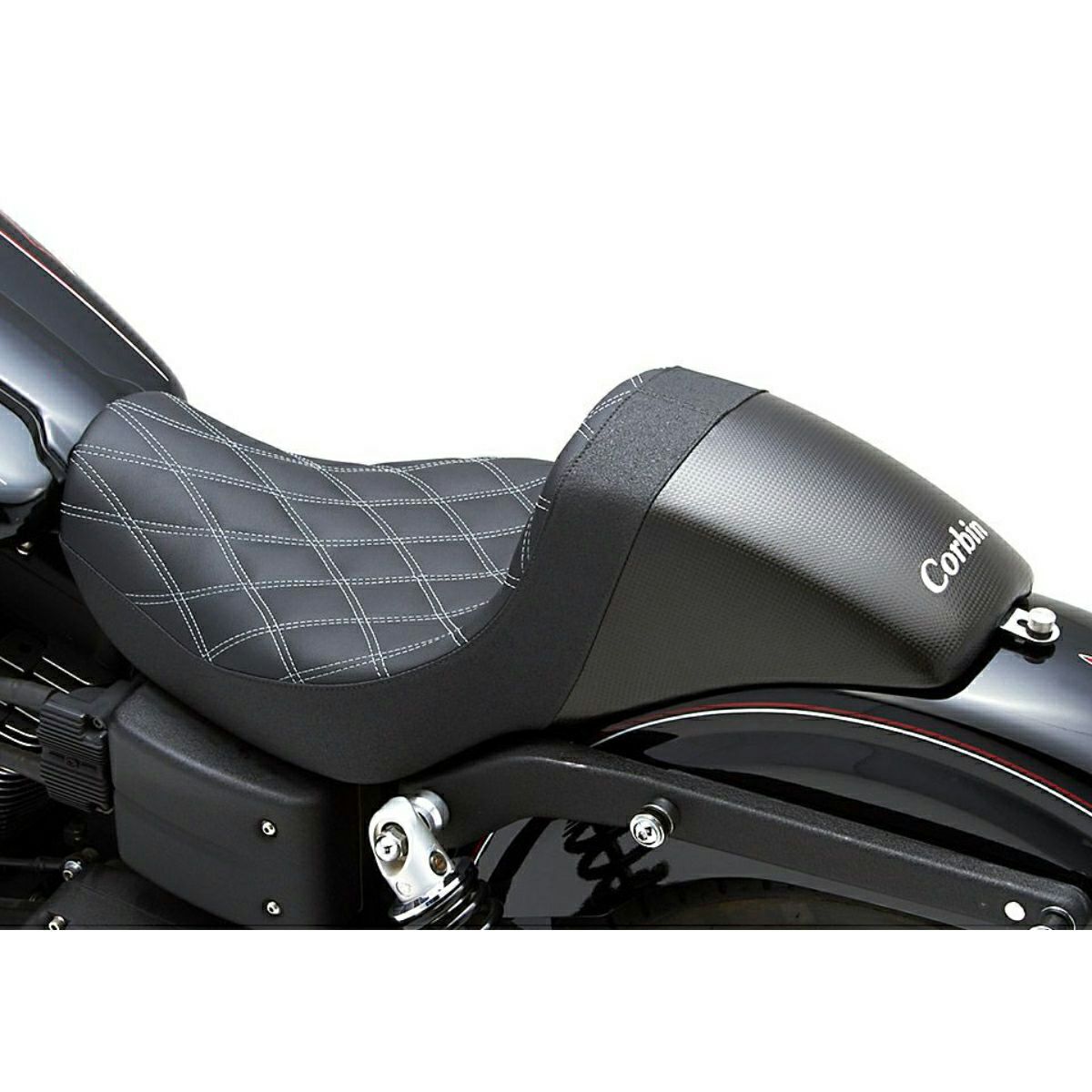 04-05FXDLラペラシングルシート ラペラ ダイナ用シート|シートメーカー