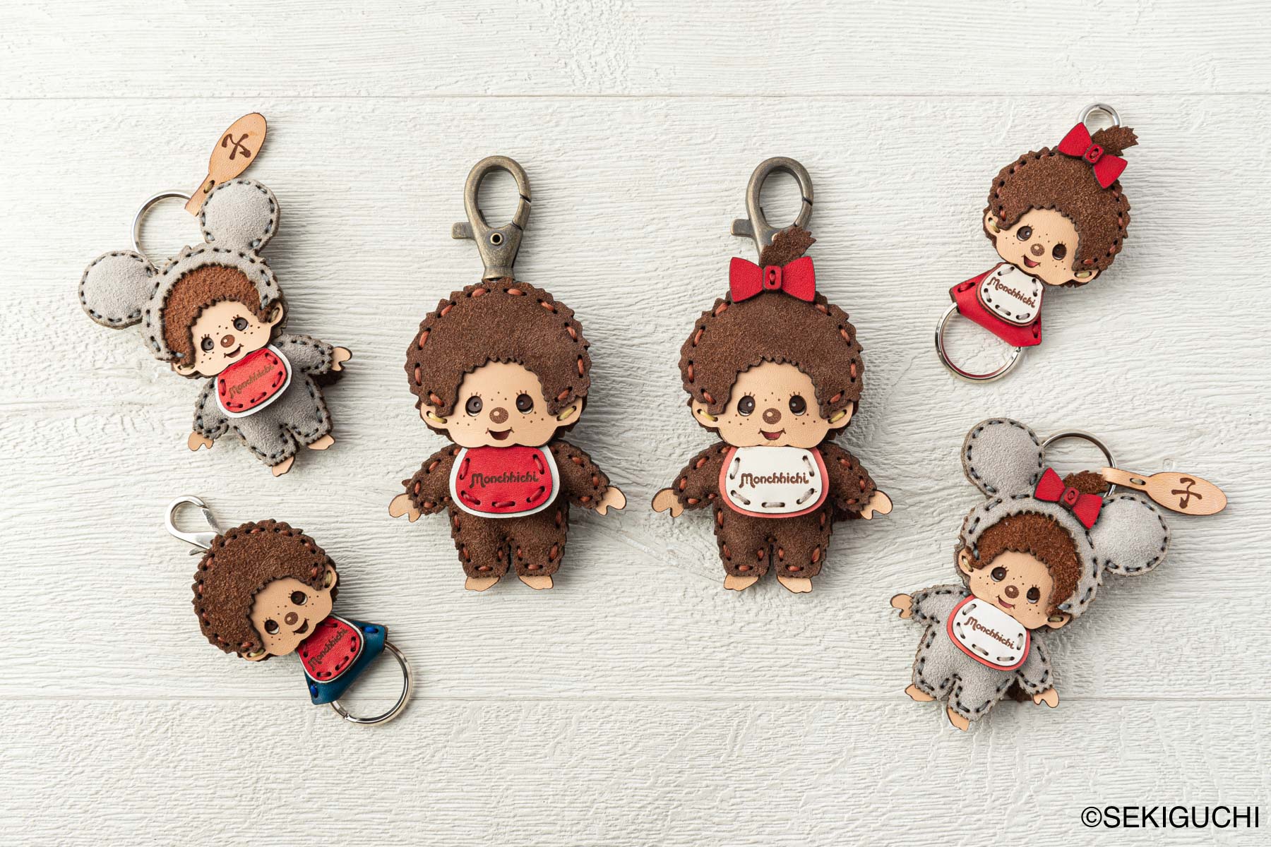 OJAGA DESIGN モンチッチ 新作レザーキーホルダー | 株式会社ヒキダシ
