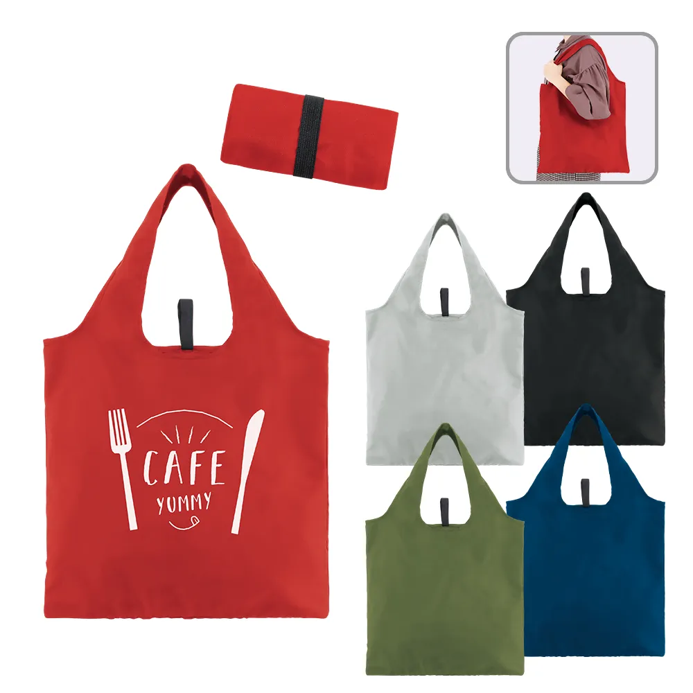 スペンザ・ソフト再生PETマルシェエコバッグ【販促花子ノベルティ】