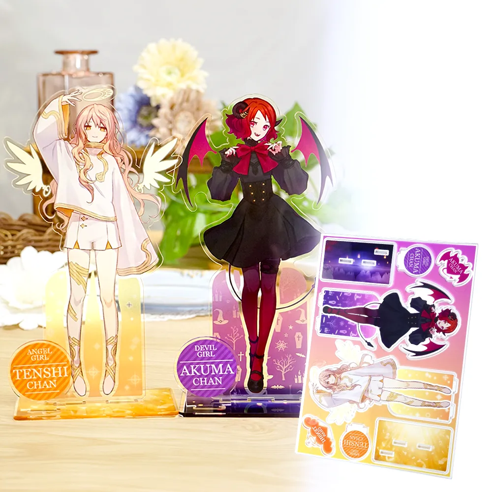 アクリルスタンド(プレート) A4サイズ【販促花子ノベルティ】