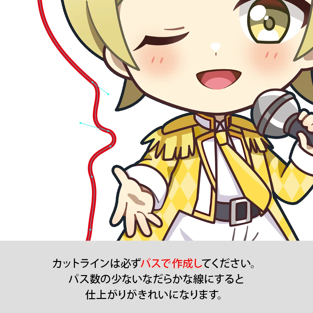 アクリルスタンド(プレート) A4サイズ【販促花子ノベルティ】