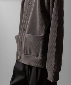 ssstein / シュタイン】GRADATION PLEATS CARDIGAN - D.GREGE | 公式