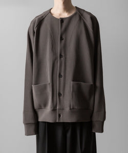 ssstein / シュタイン】GRADATION PLEATS CARDIGAN - D.GREGE | 公式