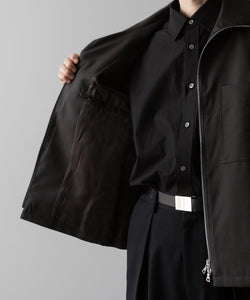 ssstein / シュタイン】DRIZZLER ZIP UP JACKET - GREY KHAKI | 公式