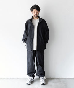 stein / シュタイン】WINDBREAKER STAND COLLAR JACKET - BLACK | 公式