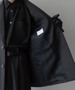 stein / シュタイン】OVERSIZED SINGLE BREASTED JACKET - DARK