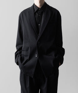 ssstein / シュタイン】SILK NEP CLOTH SINGLE BREASTED JACKET