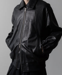 ssstein / シュタイン】LEATHER ZIP SHORT JACKET - BLACK | 公式通販