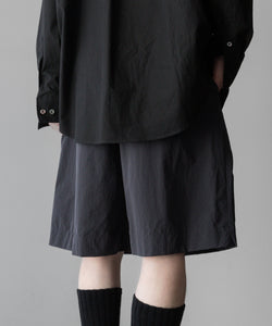 stein / シュタイン】WINDPROOF NYLON WIDE EASY SHORT TROUSERS