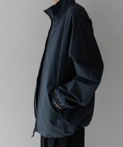 stein / シュタイン】WINDBREAKER STAND COLLAR JACKET - DARK GREY