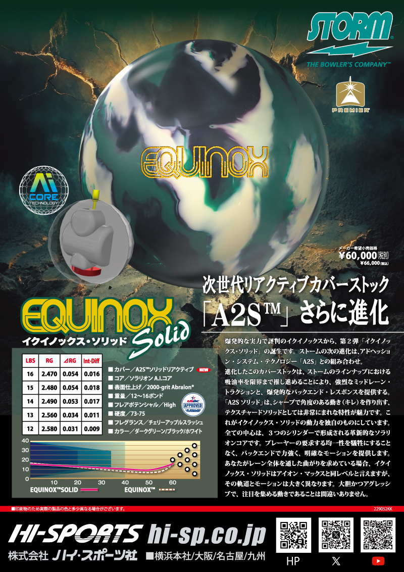製品 - 2ページ目 (50ページ中) - ハイスポーツ社 ：信頼のボウリング