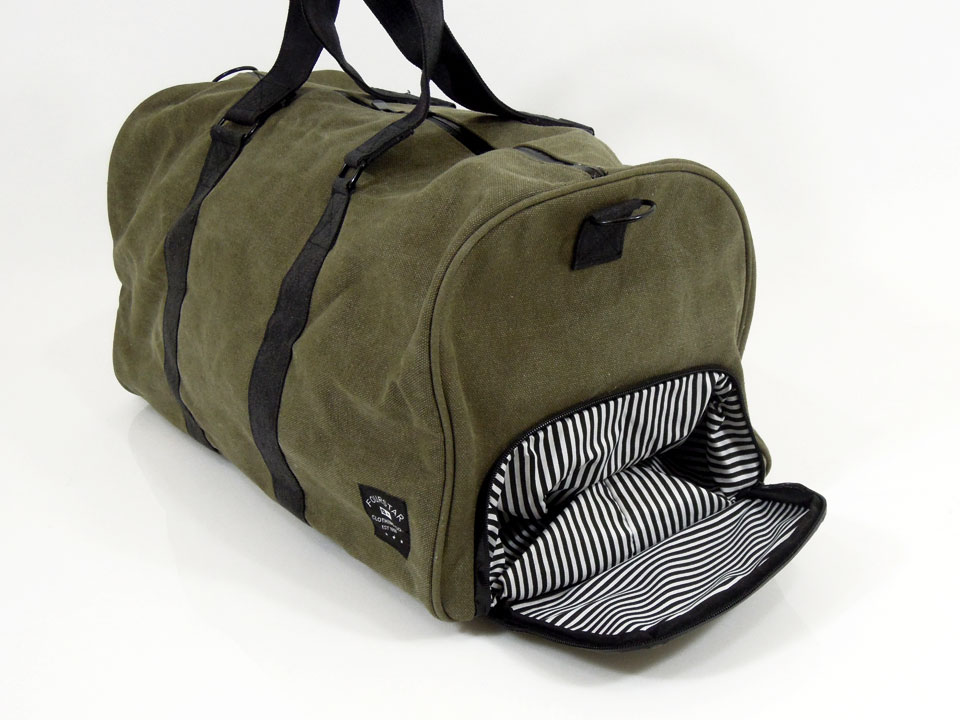 FOURSTAR LABEL DUFFLE BAG | フォースター ラベルダッフルバッグ