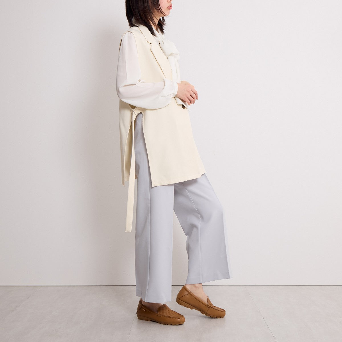 SALE】パンチングレザーモカシン/651114