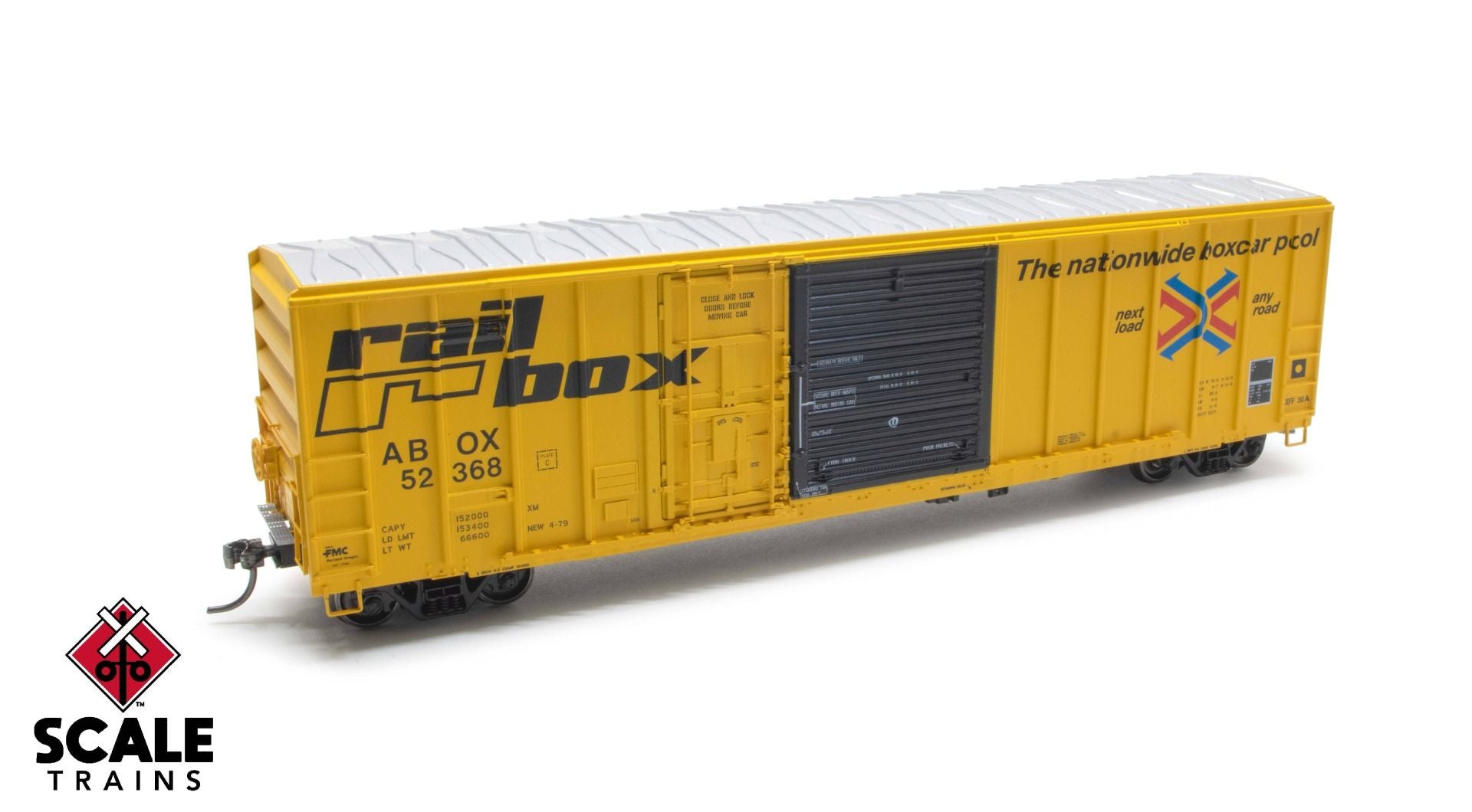ExactRail Evolution HO Scale FMC 5277 Combo Door Boxcar, Railbox