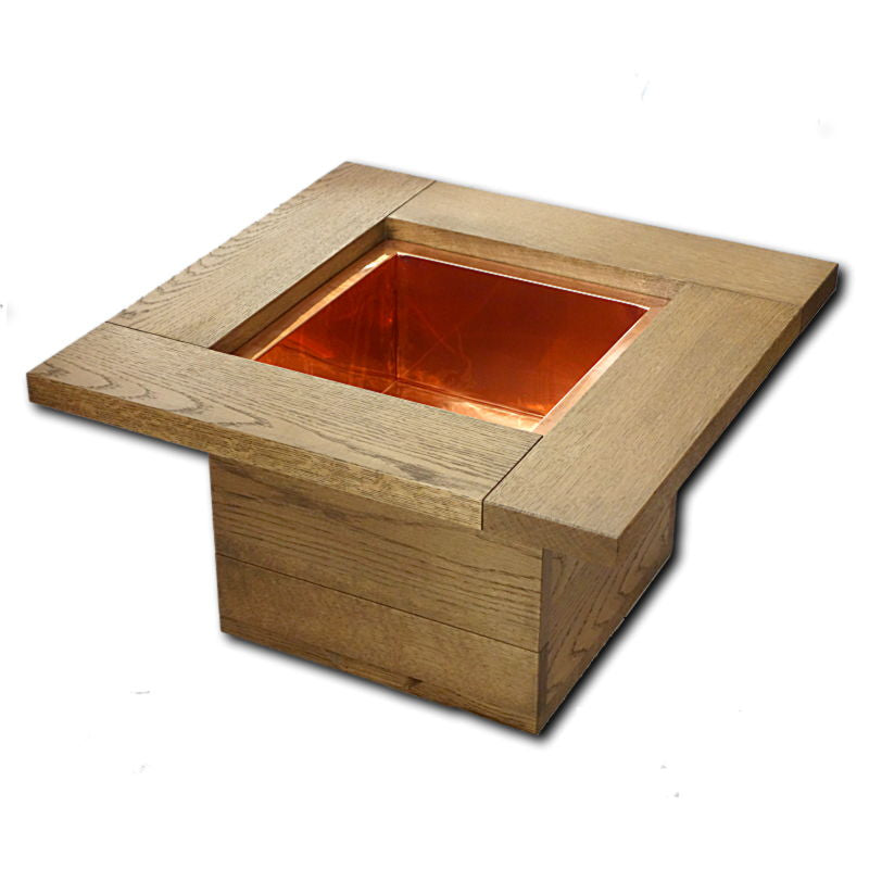 ならの角火鉢～陽 hinata +道具セット – 【火鉢専門通販ショップ】火鉢