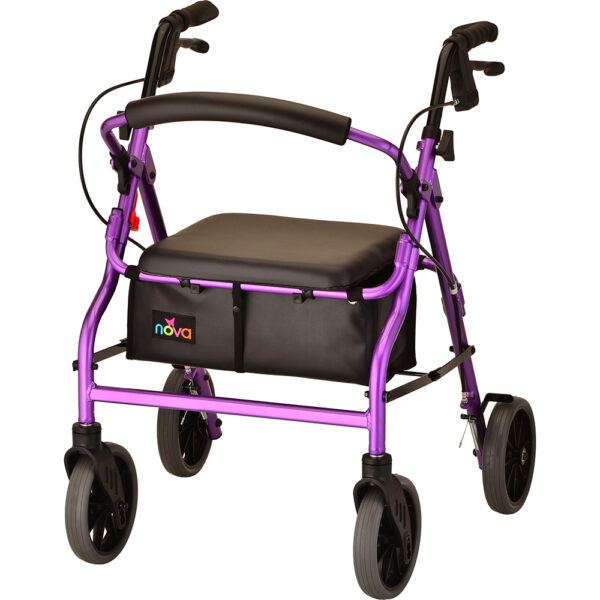 Nova Zoom 20-22 Rollator – Adjustable, Reliable Mobility Aid