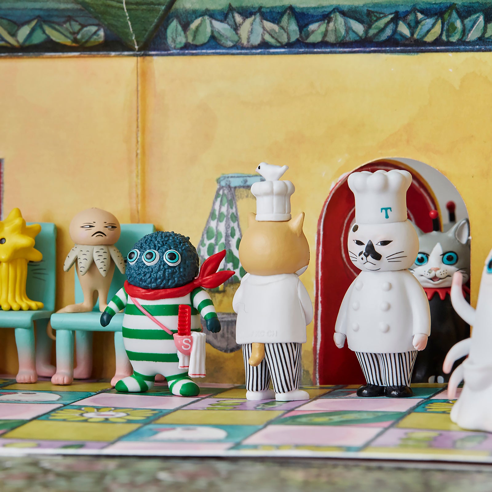 ヒグチユウコ ボリス雑貨店 タイツ 2足セット ヒグチユウコ ボリス雑貨