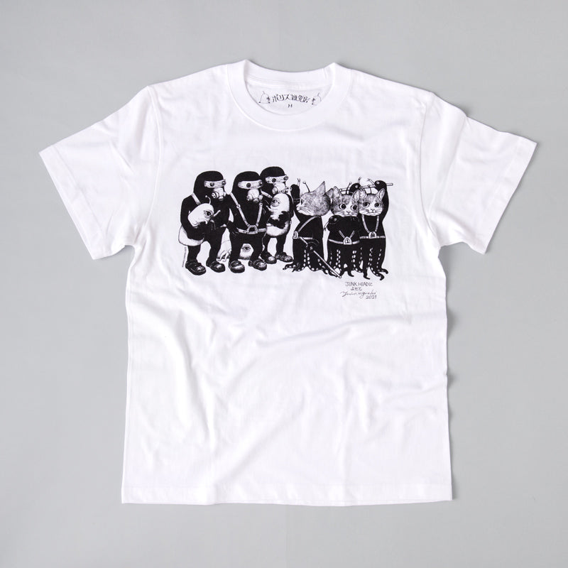 ボリス雑貨店 半袖スェット 3ギュスと黒いクマXL ヒグチユウコ 半袖