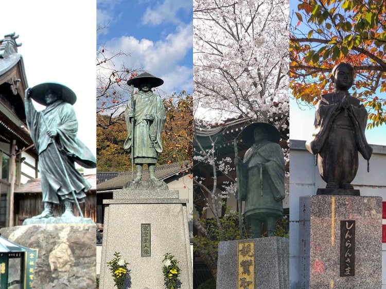 協力求む！】もしかして日本一多い像！？全国の親鸞聖人像を