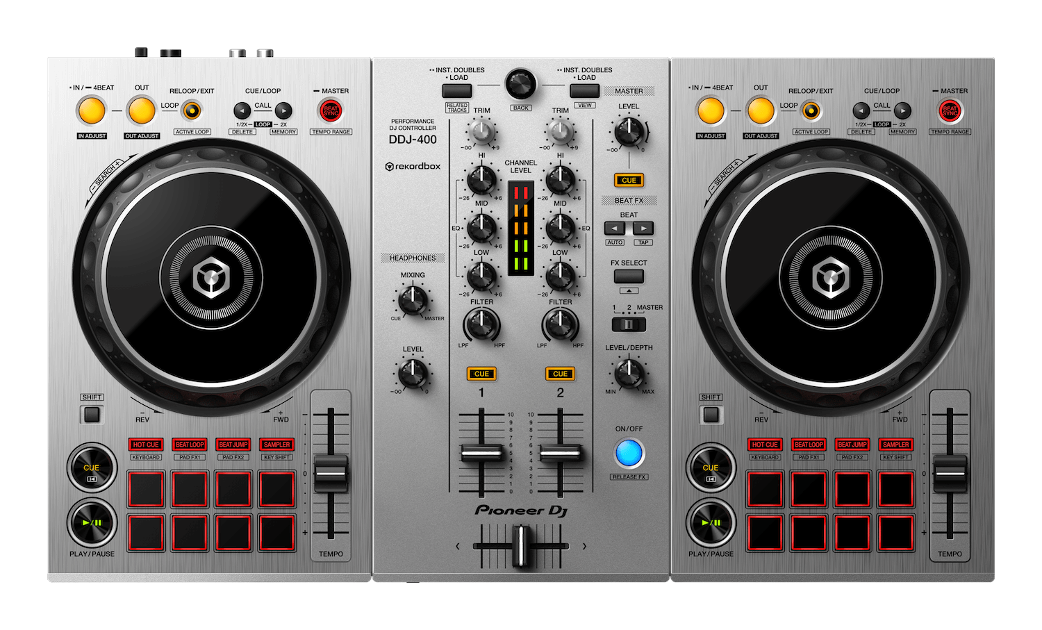 Pioneer DJの2ch DJコントローラー「DDJ-400」が、algoriddim GmbH社の