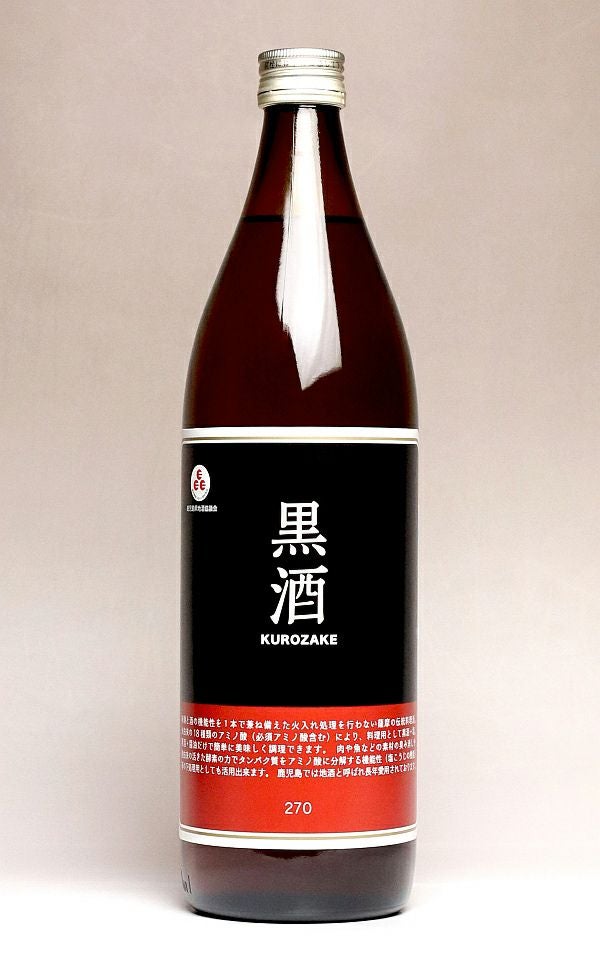 黒酒270（赤ラベル）13度900ml 【東酒造】旧 高砂の峰 ,| 焼酎のひご屋