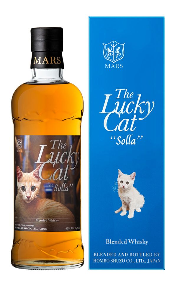 ザ・ラッキーキャット ソラ 43度 700ml 【本坊酒造 マルス駒ヶ岳蒸溜所
