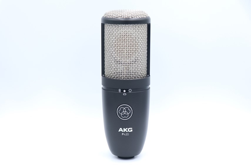 AKG P420をレビュー。指向性切替可能な2万円前半のコンデンサーマイク