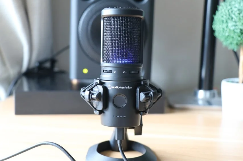 audio technica AT2020USB-XPをレビュー。ノイズリダクションがついた