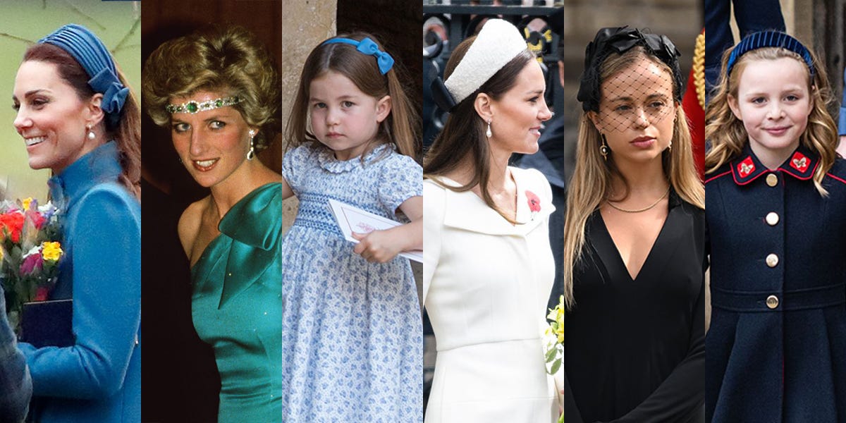 ロイヤルファミリーのカチューシャ＆ヘッドバンドルックBEST36