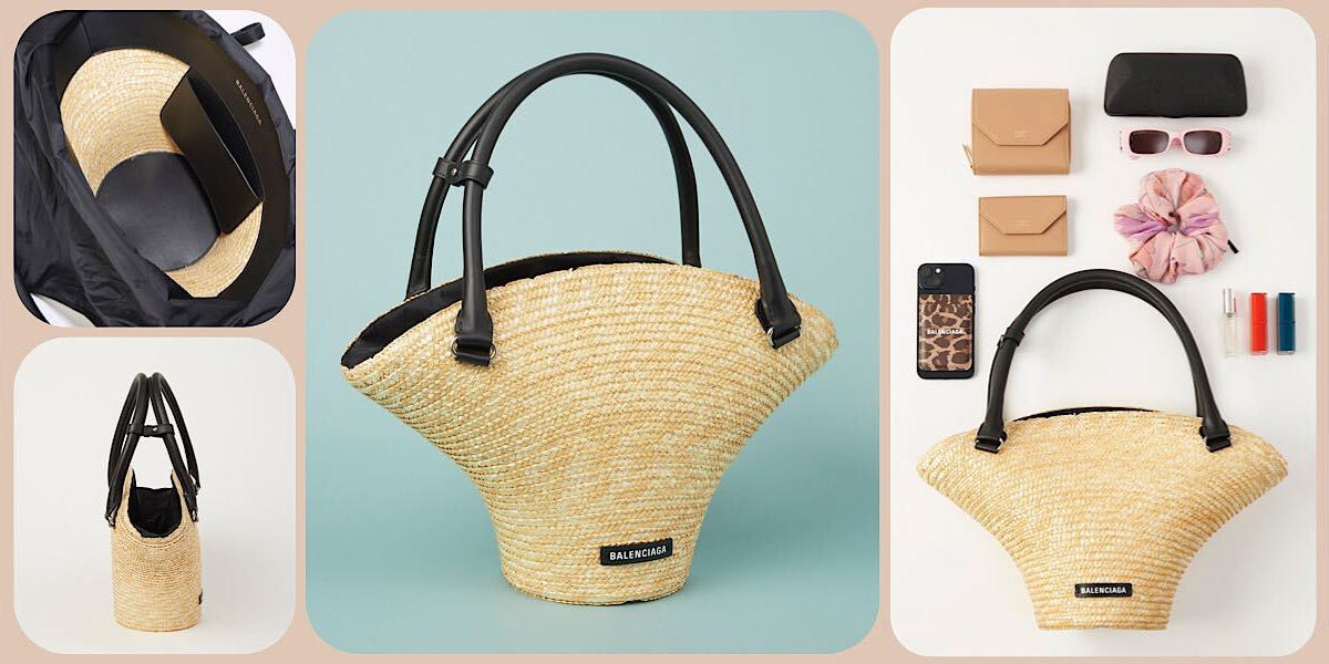 バレンシアガ かごバッグ】エレガントなフォルムが大人気♡ バッグの