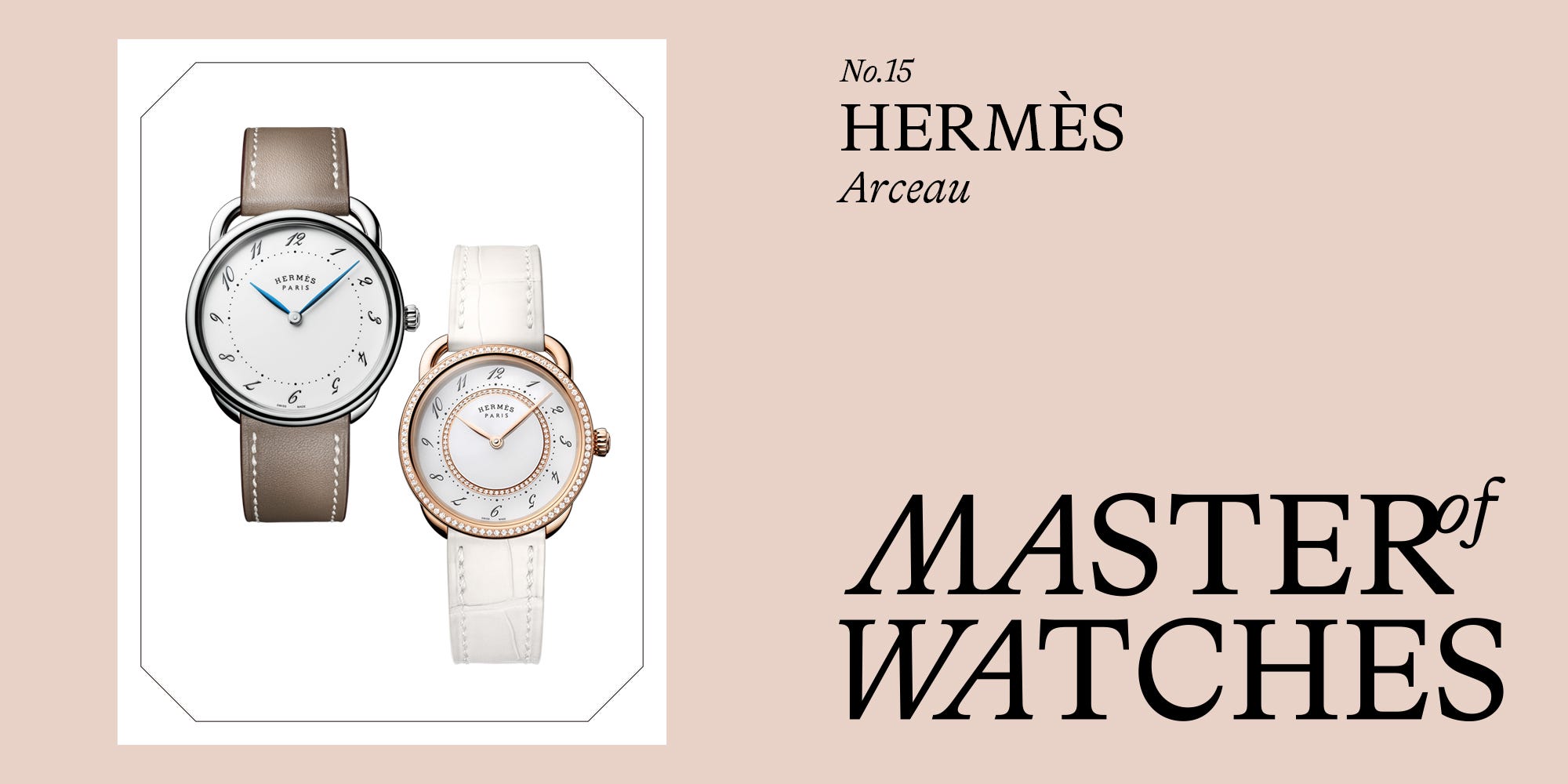 エルメス初の腕時計として誕生した「アルソー」。普遍的な美しさを持つ