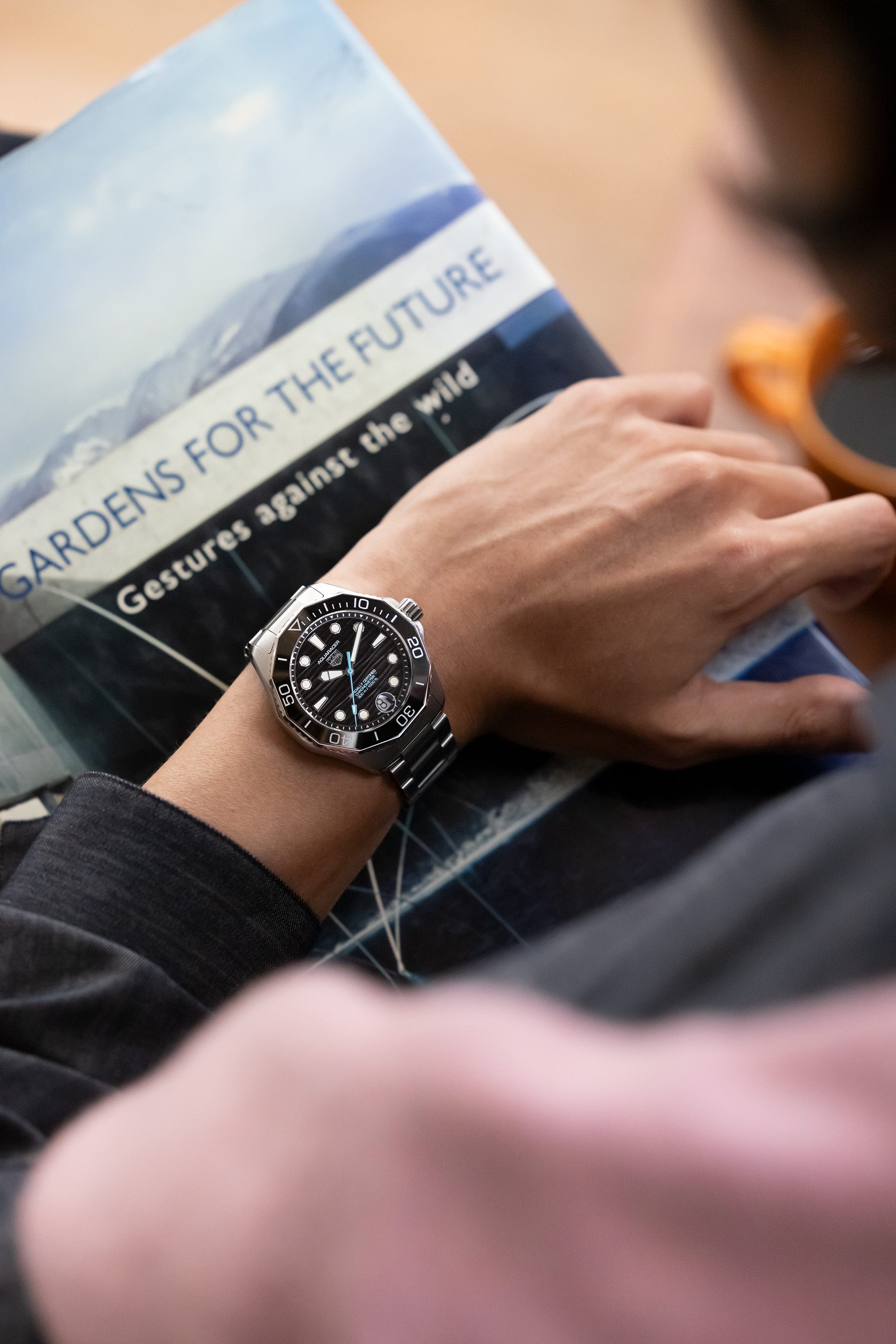 タグ・ホイヤー「アクアレーサープロフェッショナル300」は今日も歓び