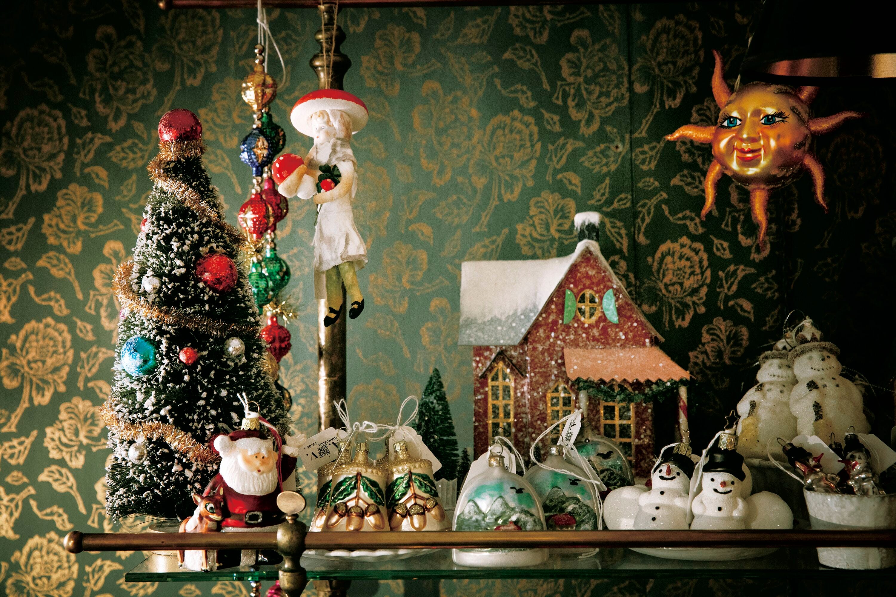 アスティエ クリスマス ガラス ハウス オーナメント ASTIER de