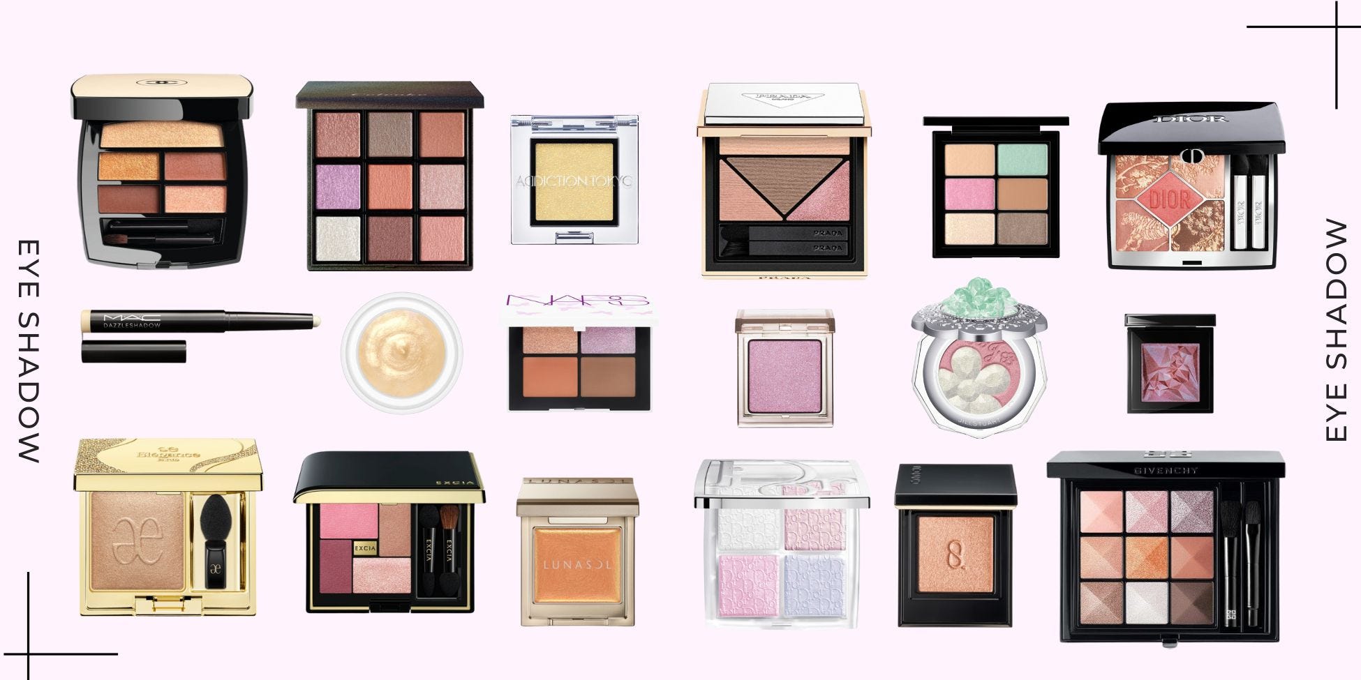 デパコスアイシャドウのおすすめ30選｜一重、奥二重、二重別の塗り方も