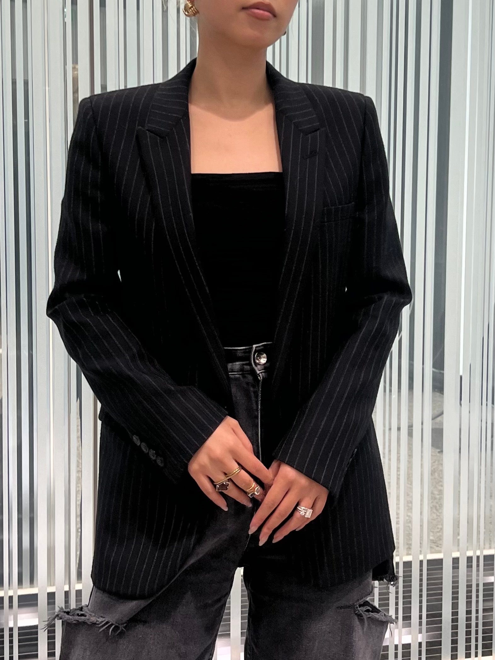 エディターズOKINI】これぞ一生もの♡ 「サンローラン」の黒ジャケット