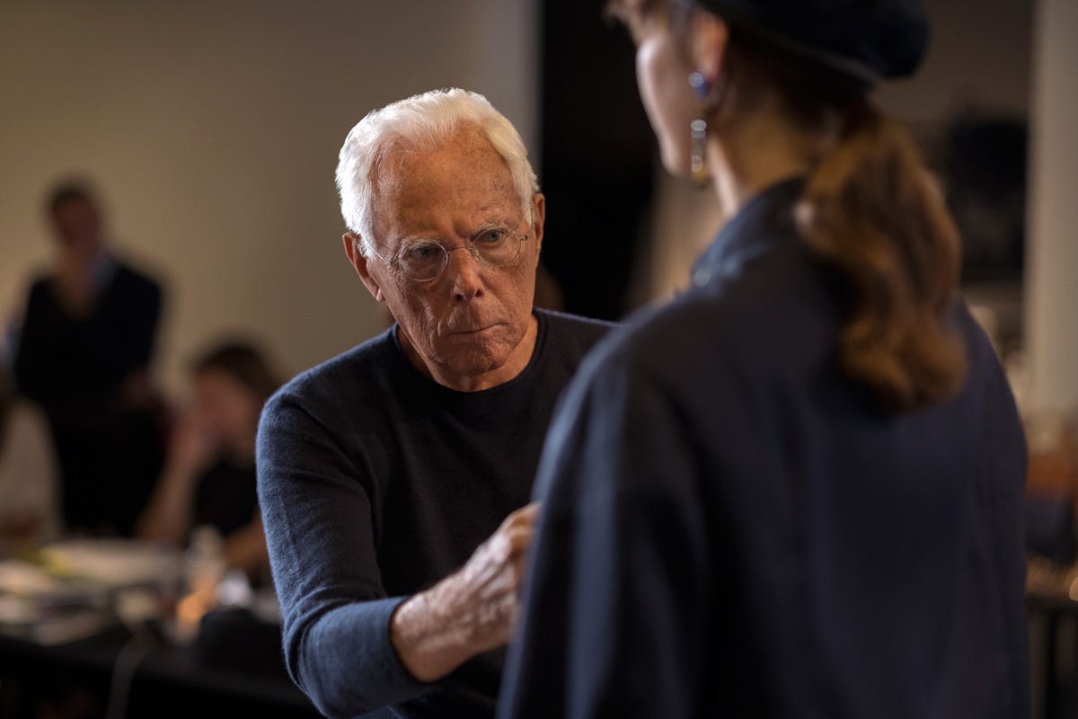 独占】ジョルジオ・アルマーニが考えるエレガンスの本質とは？ 女性の