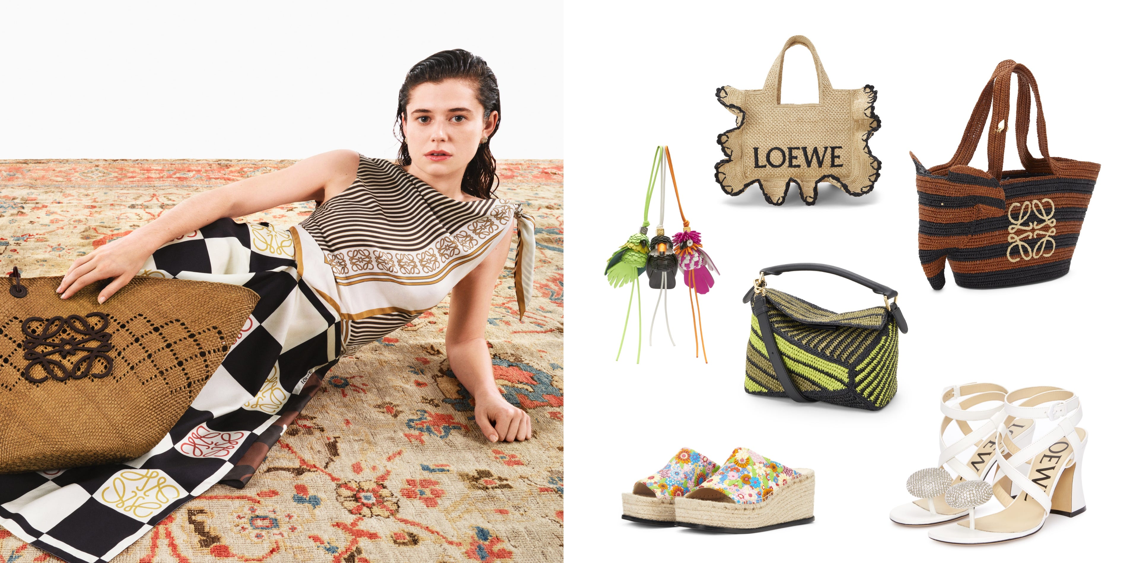 毎年好評のロエベの夏のカプセルコレクション「パウラズイビザ」から