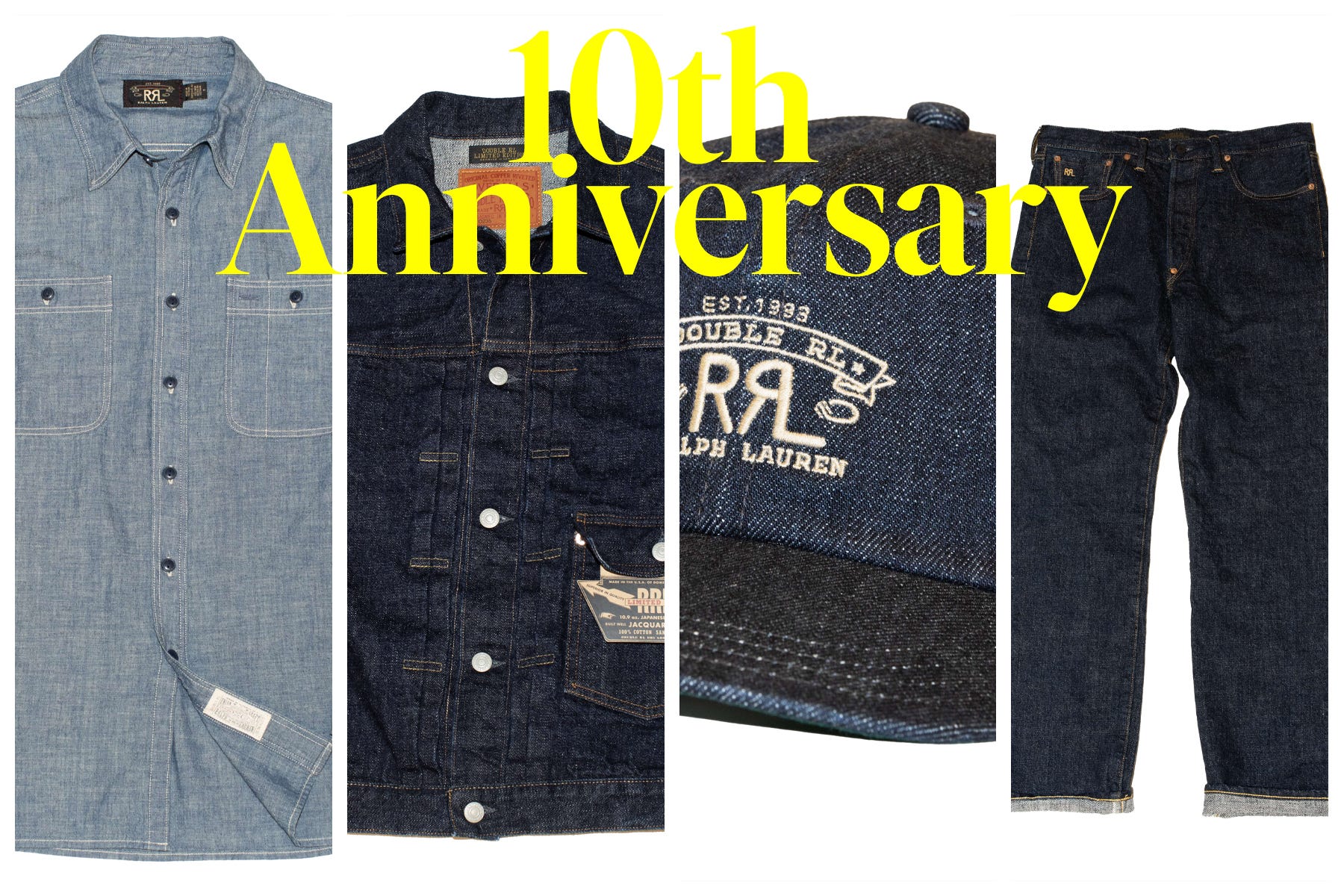 RRL（ダブルアールエル）からアニバーサリーなアイテムが発売