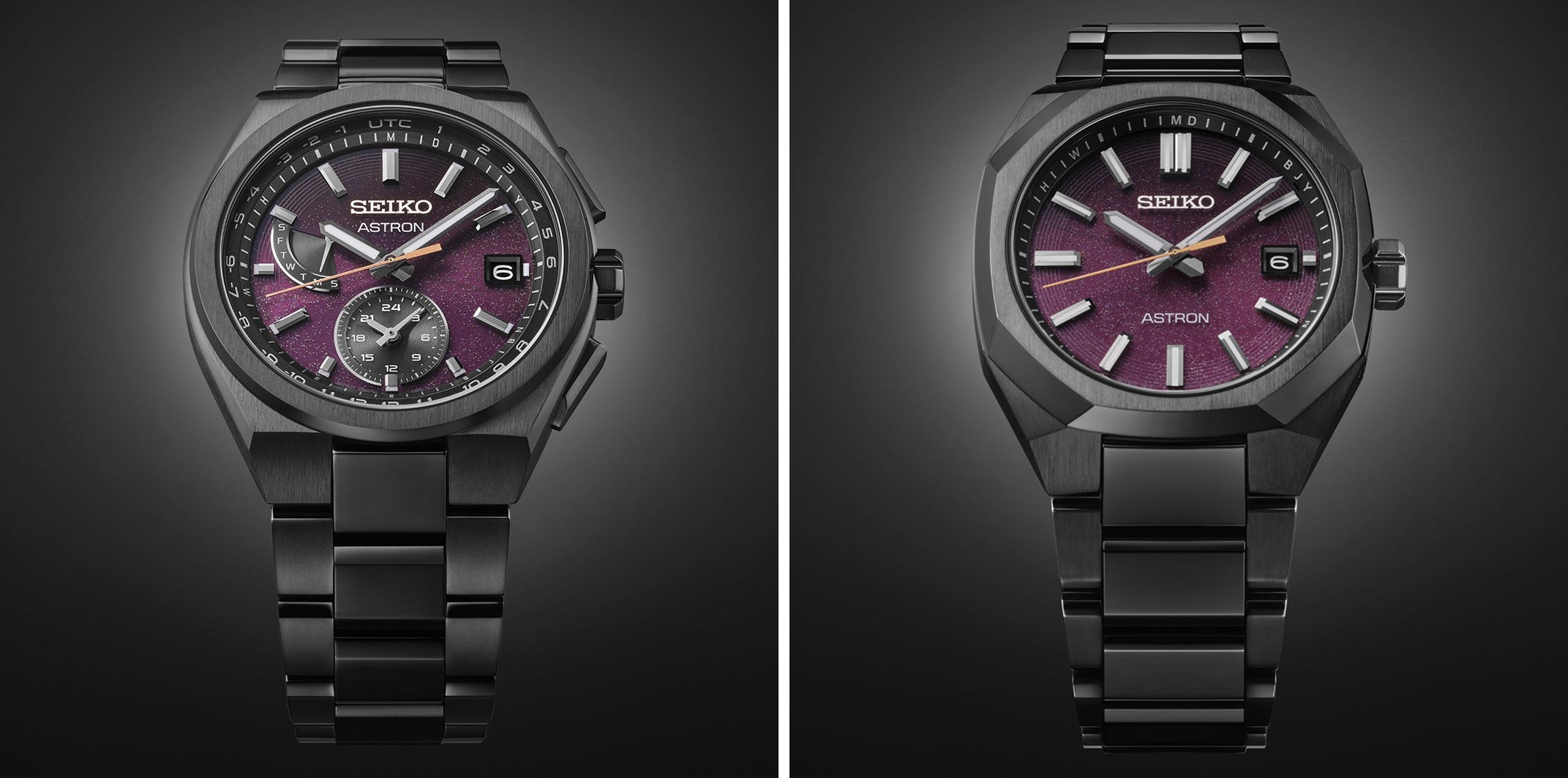 セイコー アストロンの新作限定ウォッチは、星空の下で咲き誇る夜桜を