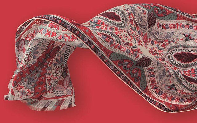 大人気「エトロ」のクリスマスショール、2016年カラー発売