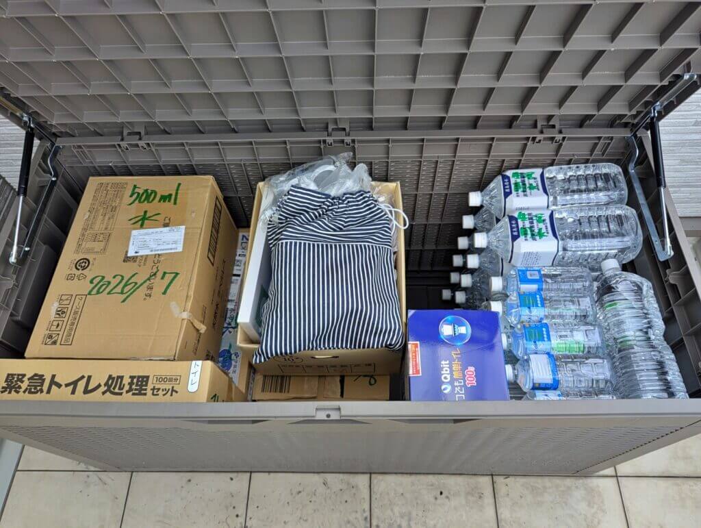 ガーデニングから災害対策まで！万能なAlebert収納庫を試してみた